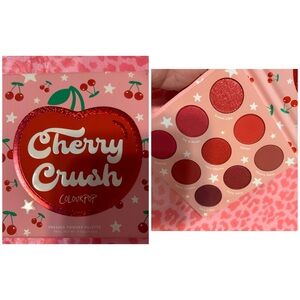 ColourPop Cherry Crush Eyeshadow Palette - Red and Pink Hues